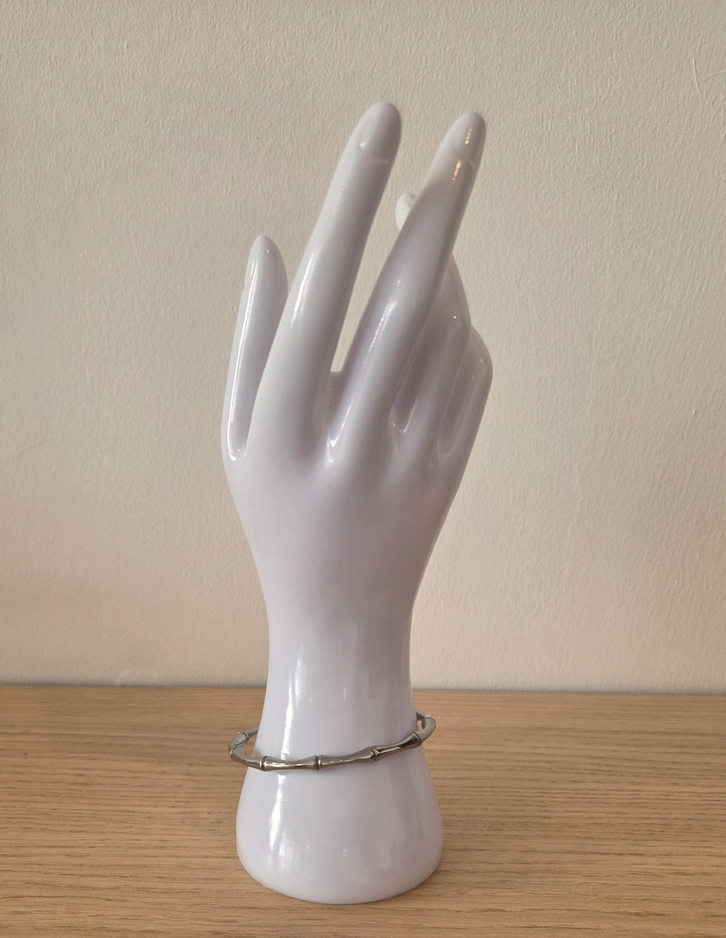 Bracelet Jonc Bambou Argenté