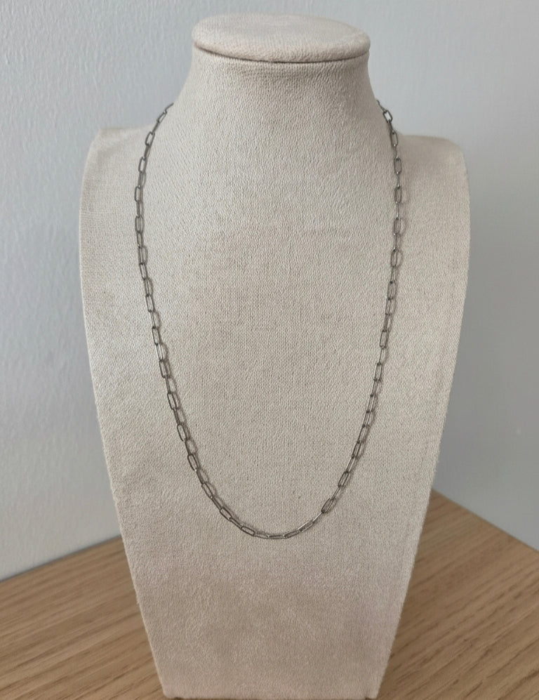 Collier Maille Rectangle