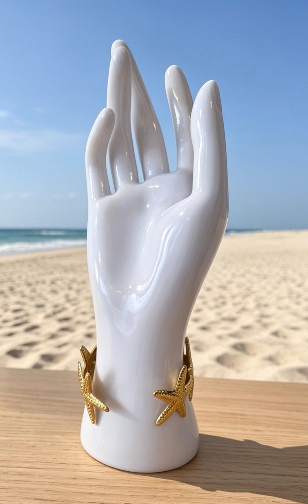 Bracelet Étoiles de Mer Doré