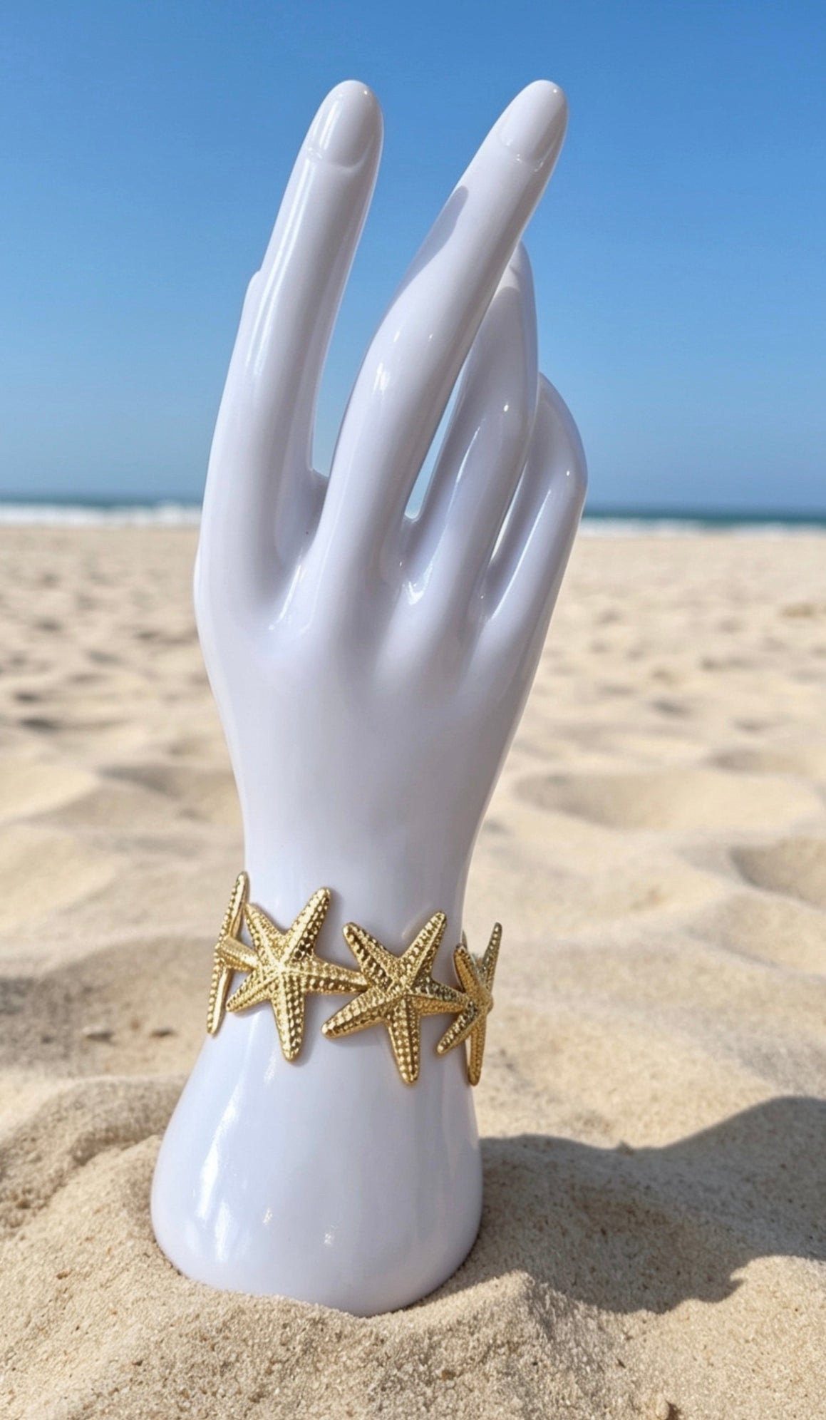Bracelet Étoiles de Mer Doré