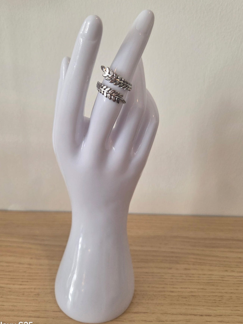 Bague Épis Réglable Argentée